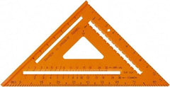 SAVAGE by SWANSON - 12" Blade Length x 12" Base Length, Rafter Square - 1/4" Graduation - Apex Tool & Supply