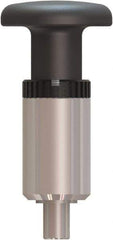 Made in USA - 3/8" Pin Diam, 0.61" Usable Length, Pull Knob Handle Quick Release Pin - 3.79" OAL - Apex Tool & Supply