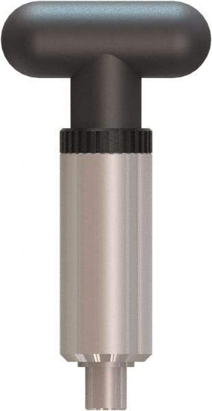 Value Collection - 1/2" Pin Diam, 0.57" Usable Length, T Handle Quick Release Pin - 4.65" OAL - Apex Tool & Supply