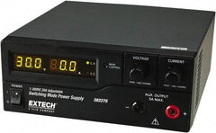 Extech - 600 Watt, 20 Amp, 30 VDC Output, Benchtop Power Supply - 1 Output, 7.9 Inch Wide x 8-1/2 Inch Deep x 3-1/2 Inch High, LED Display - Apex Tool & Supply