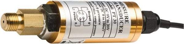 Extech - 30 Max psi, NPT Connection Pressure Transducer - 1/4" Thread - Apex Tool & Supply