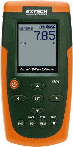 Extech - 0 VDC to 20 VDC, Current Calibrator - LCD Display, +/-0.01% Basic DC Accuracy, AA Power Supply - Apex Tool & Supply