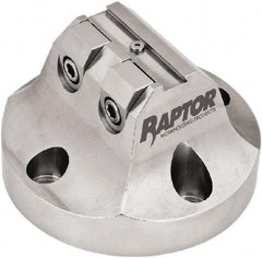 Raptor Workholding - 3/8" Jaw Width, 3" High Dovetail Vise - For Use with 4 & 5 Axis Workholding Systems - Apex Tool & Supply