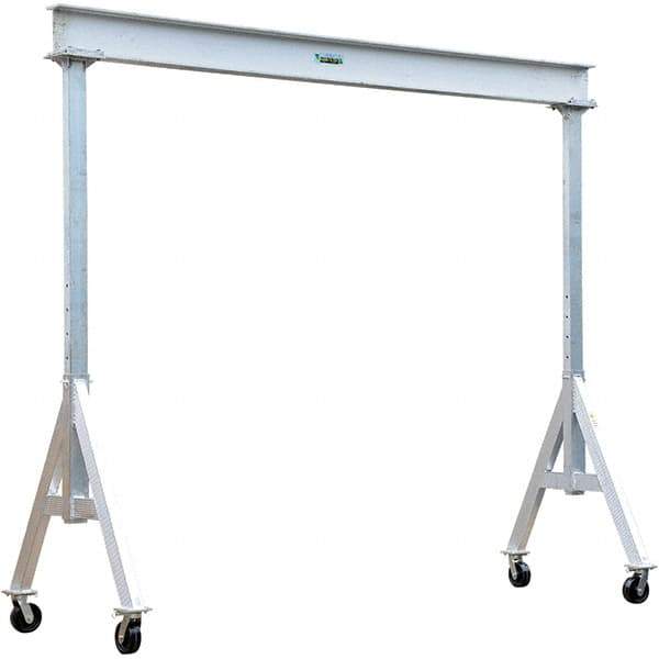 Vestil - 6,000 Lb Load Capacity, Aluminum Gantry Crane - Apex Tool & Supply