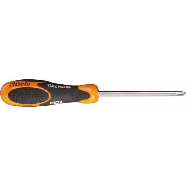 Beta - #1, 7-1/2" OAL, Standard Phillips Screwdriver - Apex Tool & Supply