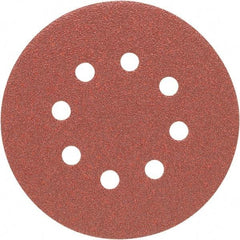 Porter-Cable - 5" Diam, 40 Grit, Aluminum Oxide Hook & Loop Disc - Coarse Grade, Coated, C Weight Paper Backing, - Apex Tool & Supply