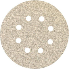 Porter-Cable - 5" Diam, 120 Grit, Zirconia Alumina Hook & Loop Disc - Fine Grade, Coated, C Weight Paper Backing, - Apex Tool & Supply