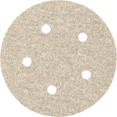 Porter-Cable - 5" Diam, 180 Grit, Zirconia Alumina Hook & Loop Disc - Very Fine Grade, Coated, C Weight Paper Backing, - Apex Tool & Supply