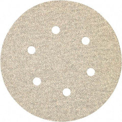 Porter-Cable - 6" Diam, 180 Grit, Zirconia Alumina Hook & Loop Disc - Very Fine Grade, Coated, C Weight Paper Backing, - Apex Tool & Supply