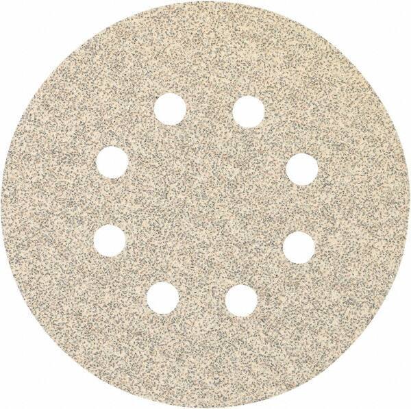 Porter-Cable - 5" Diam, 60 Grit, Zirconia Alumina Hook & Loop Disc - Medium Grade, Coated, C Weight Paper Backing, - Apex Tool & Supply