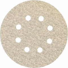 Porter-Cable - 5" Diam, 60 Grit, Zirconia Alumina Hook & Loop Disc - Medium Grade, Coated, C Weight Paper Backing, - Apex Tool & Supply