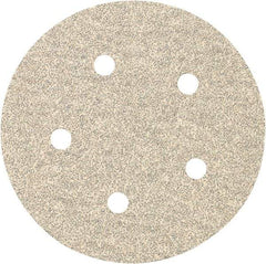Porter-Cable - 5" Diam, 60 Grit, Zirconia Alumina Hook & Loop Disc - Medium Grade, Coated, C Weight Paper Backing, - Apex Tool & Supply