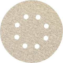 Porter-Cable - 5" Diam, 60 Grit, Zirconia Alumina Hook & Loop Disc - Medium Grade, Coated, C Weight Paper Backing, - Apex Tool & Supply