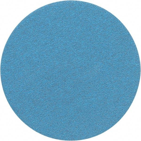 Porter-Cable - 6" Diam, 220 Grit, Zirconia Alumina Hook & Loop Disc - Very Fine Grade, Coated, C Weight Paper Backing, - Apex Tool & Supply