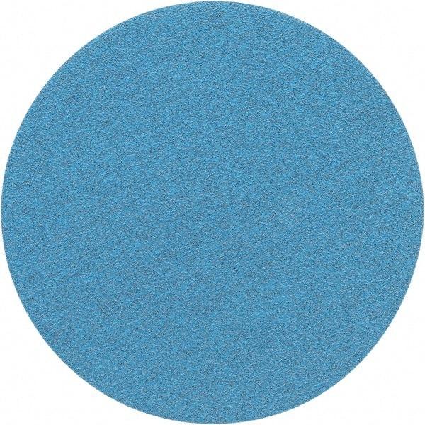 Porter-Cable - 6" Diam, 80 Grit, Zirconia Alumina Hook & Loop Disc - Medium Grade, Coated, C Weight Paper Backing, - Apex Tool & Supply
