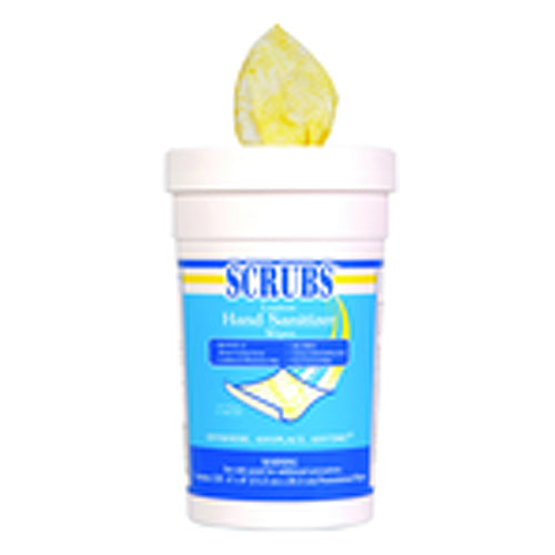 120 Wipes Per Canister - Lemon Scented Hand Sanitizer - Apex Tool & Supply