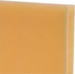 Made in USA - 3/4" Thick x 12" Wide x 1' Long, Polyurethane Sheet - Natural, 75D Hardness, ±0.025 Tolerance - Apex Tool & Supply