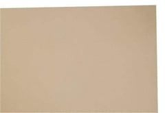 Made in USA - 1/16" Thick x 12" Wide x 1' Long, Polyurethane Sheet - Natural, 90A Hardness, ±0.010 Tolerance - Apex Tool & Supply