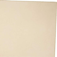 Made in USA - 1/8" Thick x 24" Wide x 1' Long, Polyurethane Sheet - Natural, 90A Hardness, ±0.010 Tolerance - Apex Tool & Supply