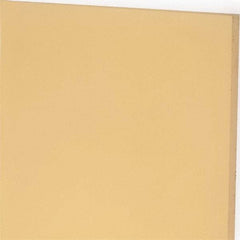 Made in USA - 3/16" Thick x 12" Wide x 1' Long, Polyurethane Sheet - Natural, 95A Hardness, ±0.010 Tolerance - Apex Tool & Supply