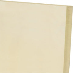 Made in USA - 2' x 24" x 1/2" Natural (Color) Polyurethane Sheet - Apex Tool & Supply