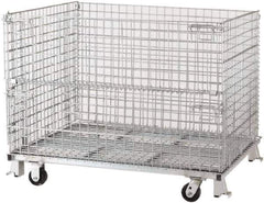 Nashville Wire - 40" Deep, Rectangular Steel Wire Basket - 36" High - Apex Tool & Supply