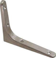 Sugatsune - 44 Lb Capacity, 304 Stainless Steel, L-Bracket - 120mm Long, 100mm High, 15mm Wide - Apex Tool & Supply