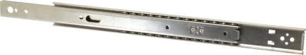 Sugatsune - 14" Slide Length, 11" Travel Length, Stainless Steel Ball Bearing Slide - 103 Lb Capacity at Full Extension - Apex Tool & Supply