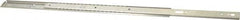 Sugatsune - 22" Slide Length, 16" Travel Length, Stainless Steel Ball Bearing Slide - 74 Lb Capacity at Full Extension - Apex Tool & Supply