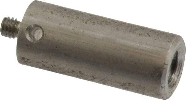 SPI - M4 Female, M2 Male, Steel, CMM Thread Adapter - 15mm Long - Apex Tool & Supply