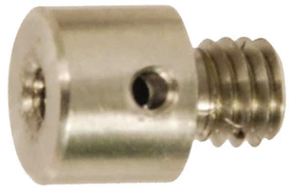 SPI - M3 Female, M4 Male, Steel, CMM Thread Adapter - 10mm Long - Apex Tool & Supply