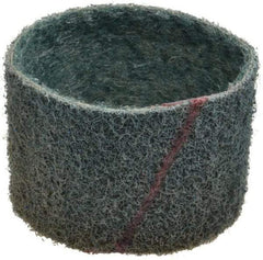 Brite Star - 3" Wide x 10-11/16" OAL, 320 Grit, Aluminum Oxide Abrasive Belt - Aluminum Oxide, Very Fine, Nonwoven, Series SC-BS - Apex Tool & Supply