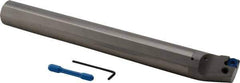 Iscar - 2.36" Min Bore Diam, 14" OAL, 1-1/2" Shank Diam, A-PCLN Indexable Boring Bar - 2" Max Bore Depth, CNMX 1207.. Insert, Clamp Holding Method - Apex Tool & Supply