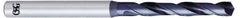 OSG - Letter Z 130° Powdered Metal Jobber Drill - V Finish, Right Hand Cut, Spiral Flute, Straight Shank, 144mm OAL, Standard Point - Apex Tool & Supply