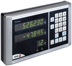 Fagor - 2 Axis, Milling DRO System - 1µm Resolution, 5µmm Accuracy, LED Display - Apex Tool & Supply