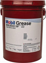 Mobil - 35.2 Lb Pail Lithium High Temperature Grease - Dark Blue, High Temperature, NLGIG 2, - Apex Tool & Supply
