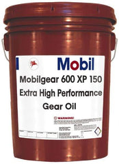 Mobil - 5 Gal Pail, Mineral Gear Oil - ISO 150 - Apex Tool & Supply