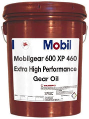Mobil - 5 Gal Pail, Mineral Gear Oil - ISO 460 - Apex Tool & Supply