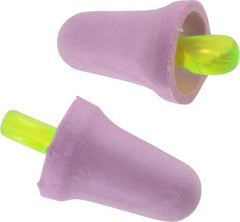 3M - Reusable, Uncorded, 29 dB, Taper Flare Earplugs - Purple, 100 Pairs, Roll Down - Apex Tool & Supply