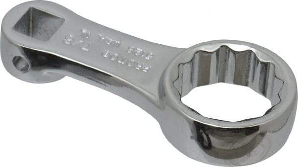 Proto - 7/8" 12 Point 3/8" Drive Chrome Box End Torque Adapters - 1-11/64" Head Diam x 31/64" Head Thickness, 2-63/64" OAL - Apex Tool & Supply