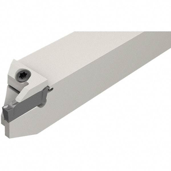 Iscar - External Thread, 1/2" Max Depth of Cut, 3mm Min Groove Width, 120mm OAL, Left Hand Indexable Grooving Cutoff Toolholder - 20mm Shank Height x 20mm Shank Width, DG.. Insert Style, DGT Toolholder Style, Series Do-Grip - Apex Tool & Supply