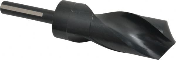 Chicago-Latrobe - 1-27/64" Drill, 118° Point, High Speed Steel Silver Deming & Reduced Shank Drill Bit - Apex Tool & Supply