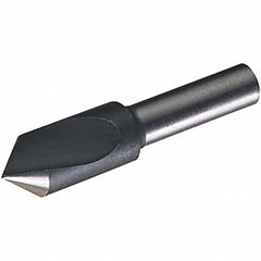 Chicago-Latrobe - 1" Head Diam, 12.7mm Shank Diam, 1 Flute 82° High Speed Steel Countersink - Apex Tool & Supply