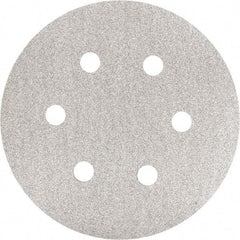 Made in USA - 6" Diam, 80 Grit, Silicon Carbide Hook & Loop Disc - Medium Grade, Coated, C Weight Paper Backing, - Apex Tool & Supply