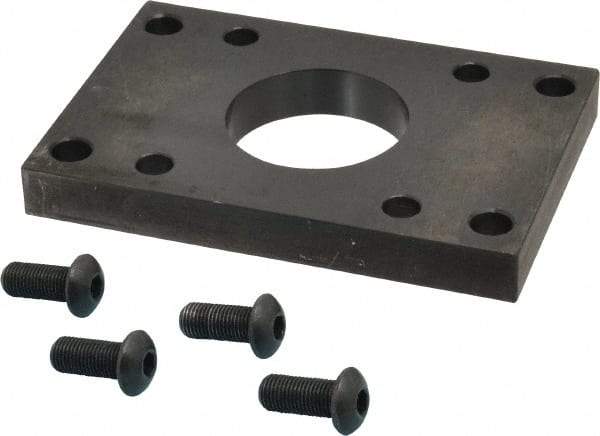 Parker - Air Cylinder Rectangular Flange Mount - Use with 3MA and 4MA Series Cylinders - Apex Tool & Supply