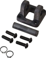 Parker - Air Cylinder Cap Fixed Clevis - Use with 3MA and 4MA Series Cylinders - Apex Tool & Supply