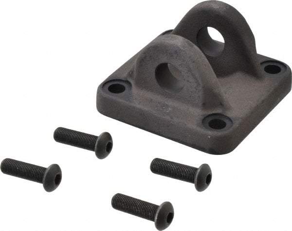 Parker - Air Cylinder Cap Fixed Clevis - Use with 3MA and 4MA Series Cylinders - Apex Tool & Supply