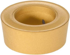 Iscar - RCMT0803M0 14 Grade IC9250 Carbide Turning Insert - TiCN/Al2O3 Finish, Round, 8mm Inscr Circle, 1/8" Thick - Apex Tool & Supply