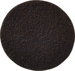 Tru-Maxx - 1" Disc Diam, 60 Grit, Aluminum Oxide Quick Change Disc - Type S Attaching System, Coated, Brown, Medium Grade, 30,000 RPM - Apex Tool & Supply
