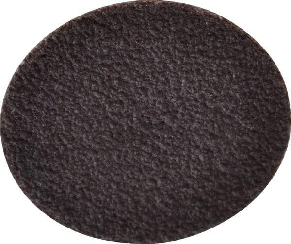 Tru-Maxx - 1" Disc Diam, 80 Grit, Aluminum Oxide Quick Change Disc - Type S Attaching System, Coated, Brown, Medium Grade, 30,000 RPM - Apex Tool & Supply